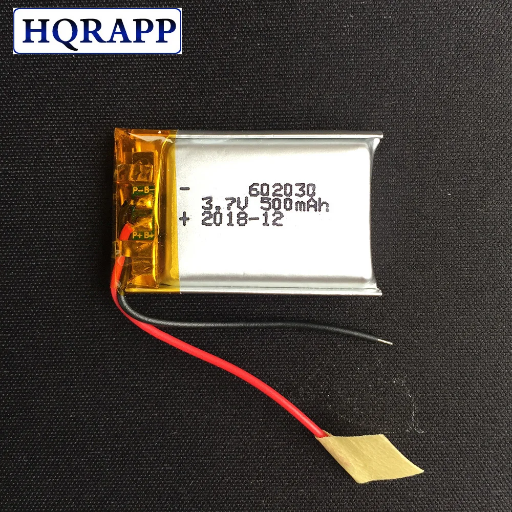 1/2/4 Pieces 602030 Miniature Design Rechargeable 500mah Li-ion Li-polymer 3.7v Battery MP3 MP4 MID PDA Bluetooth Speakers Toys
1/2/4 Pieces 602030 Miniature Design Rechargeable 500mah Li-ion Li-polymer 3.7v Battery MP3 MP4 MID PDA Bluetooth Speakers Toys