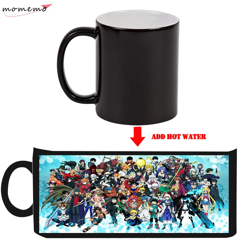 MOMEMO Animation Collection Mug Cartoon Magic color change mugs Ceramic Heat Sensitive changing color coffee Milk tea mugs gifts
MOMEMO Animation Collection Mug Cartoon Magic color change mugs Ceramic Heat Sensitive changing color coffee Milk tea mugs gifts