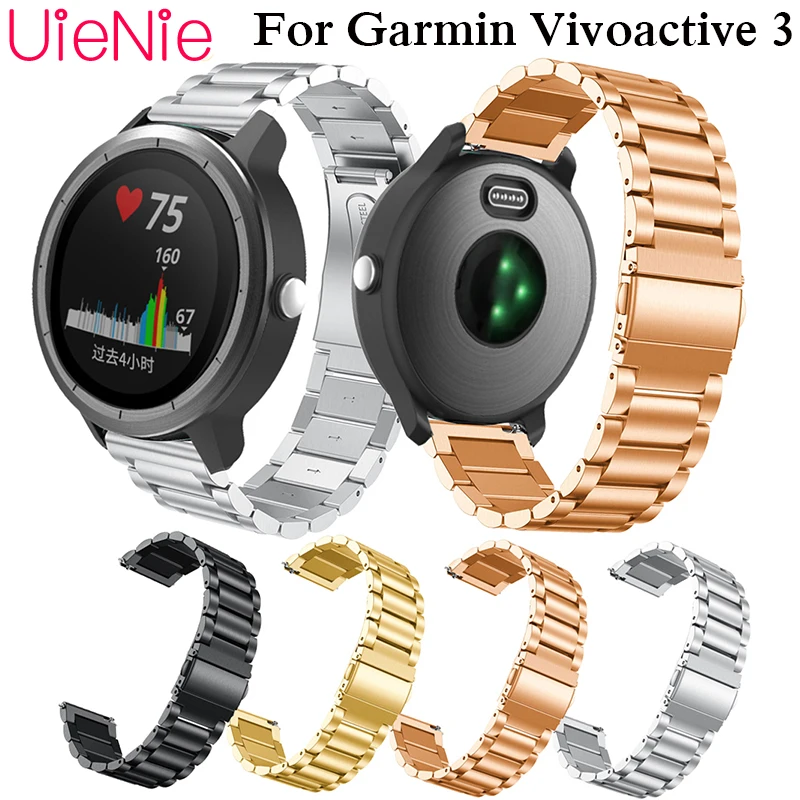 Wristband For Garmin vivoactive 3 strap quick Easy release metal stainless steel bracelet wrist strap slingshot buckle Watchband
Wristband For Garmin vivoactive 3 strap quick Easy release metal stainless steel bracelet wrist strap slingshot buckle Watchband