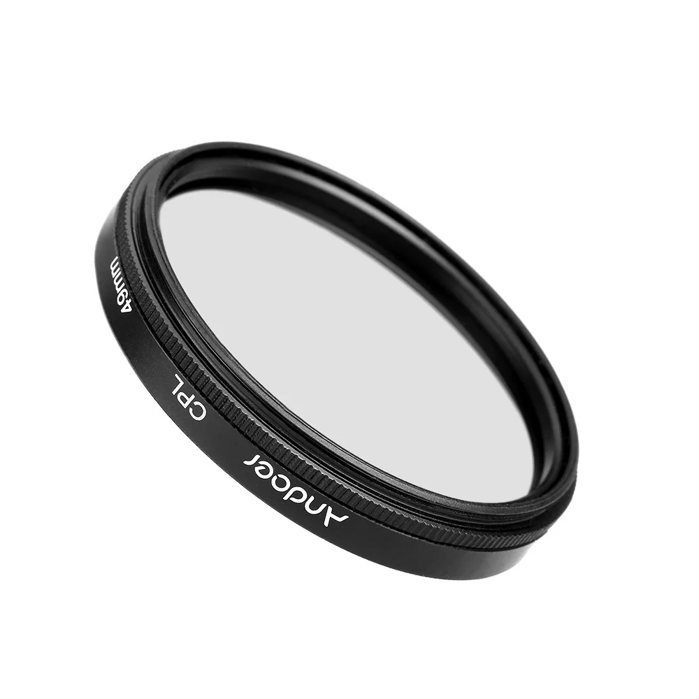 Andoer 49mm DSLR Camera Slim CPL Circular Polarizer Polarizing Glass Lens Filter for Canon Nikon Sony
Andoer 49mm DSLR Camera Slim CPL Circular Polarizer Polarizing Glass Lens Filter for Canon Nikon Sony