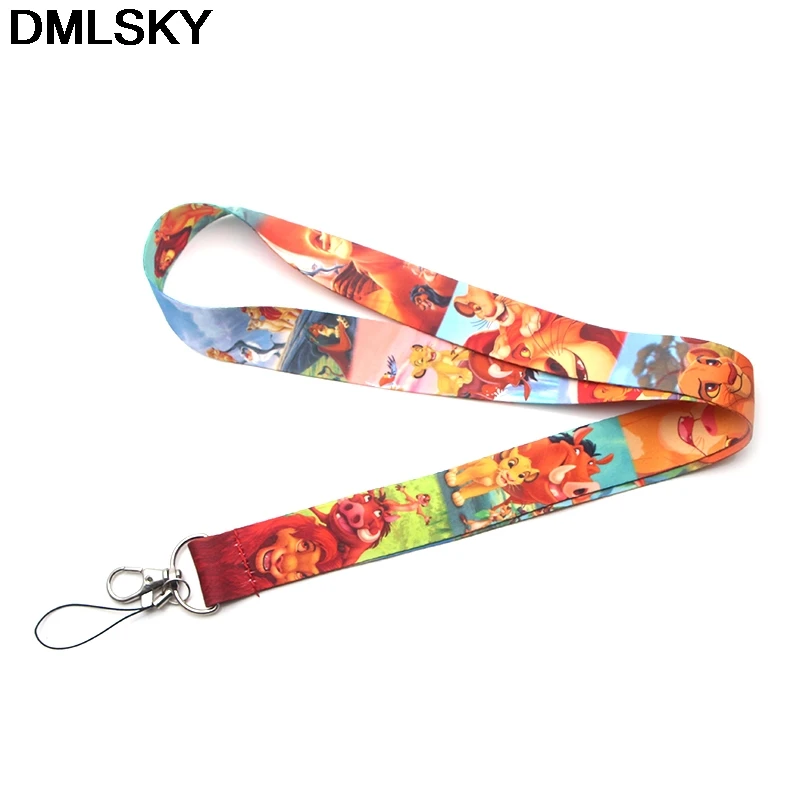 DMLSKY 24pcs/lot The lion king cute Lanyard Phone Rope Keychains Phone Lanyard for Keys ID Card Lanyards For Men Women M3284
DMLSKY 24pcs/lot The lion king cute Lanyard Phone Rope Keychains Phone Lanyard for Keys ID Card Lanyards For Men Women M3284