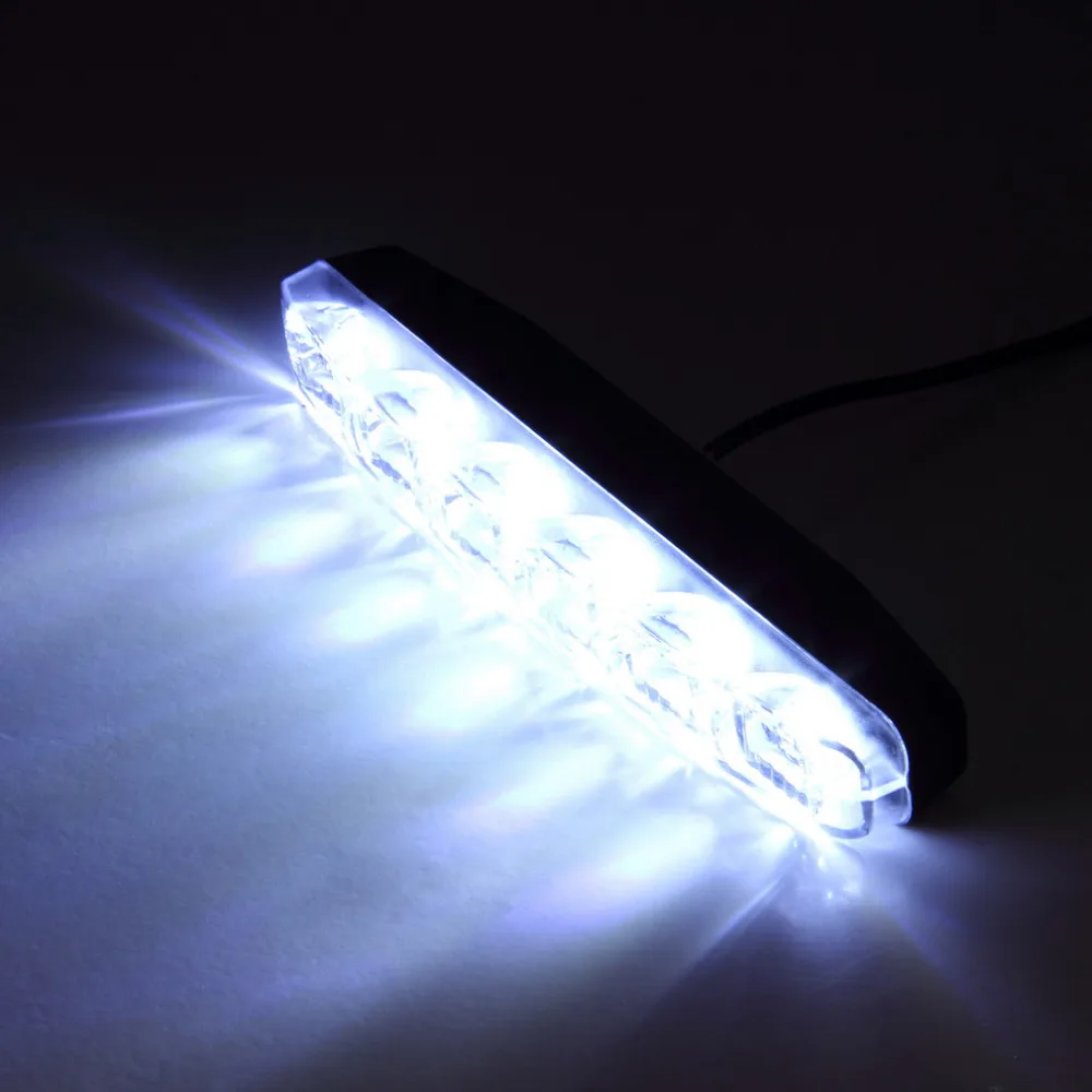 2x Automobiles Xenon White 6 LED Super Bright DRL Daytime Running Driving Lights Fog Lamps Waterproof Vehicle Car Styling Lamp
2x Automobiles Xenon White 6 LED Super Bright DRL Daytime Running Driving Lights Fog Lamps Waterproof Vehicle Car Styling Lamp