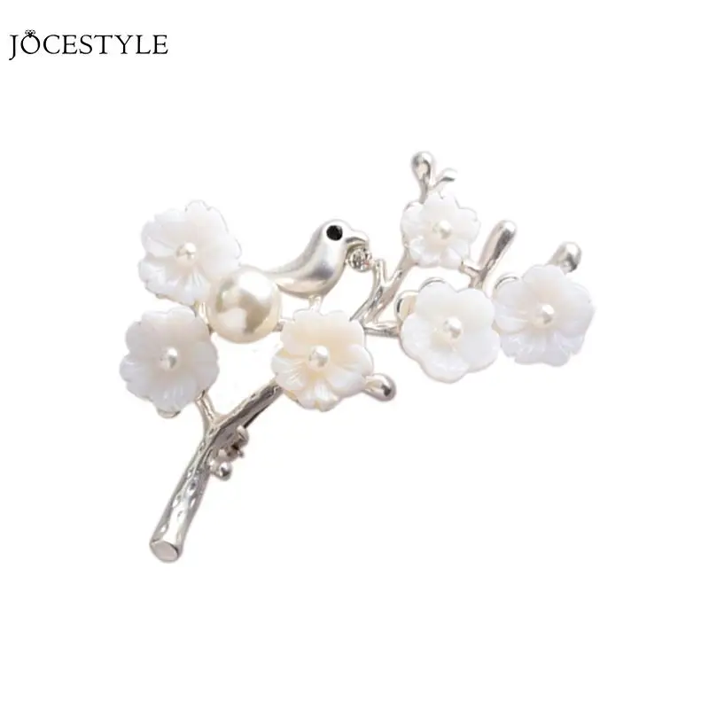 Magnolia Natrual Shell Brooches for Women Bird Decoration Silver Color Broches Brooches for Women Milk White Flower Brooches New
Magnolia Natrual Shell Brooches for Women Bird Decoration Silver Color Broches Brooches for Women Milk White Flower Brooches New