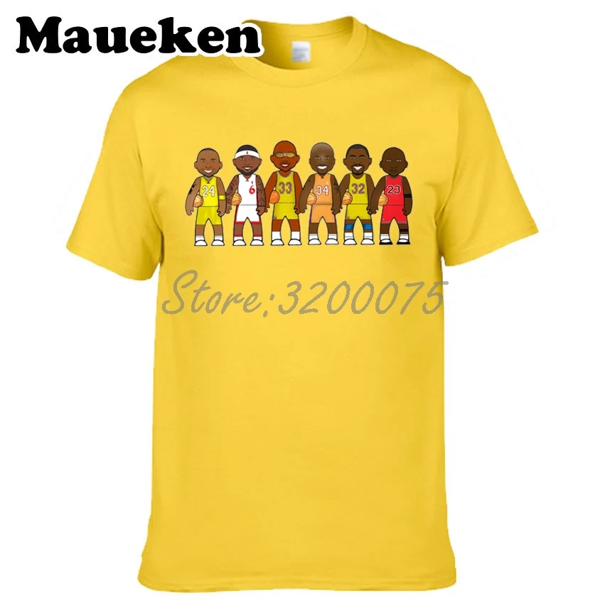 Men Legends Michael Jordan Lebron James Kobe Bryant Magic Johnson Shaquille o' Neal Abdul Jabbar Basketballing T-shirt W17111085
Men Legends Michael Jordan Lebron James Kobe Bryant Magic Johnson Shaquille o' Neal Abdul Jabbar Basketballing T-shirt W17111085