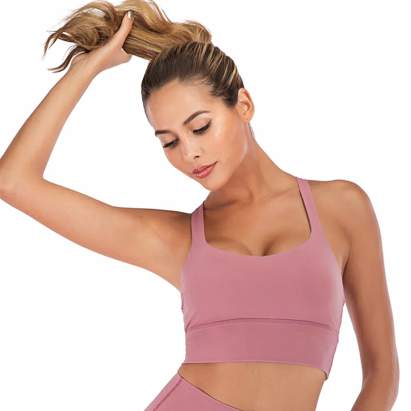 Woman Yoga Tops Sport Bra Top Women Solid Sports Bra Beauty back Fitness Athletic Underwear Push Up Sports Brassiere
Woman Yoga Tops Sport Bra Top Women Solid Sports Bra Beauty back Fitness Athletic Underwear Push Up Sports Brassiere