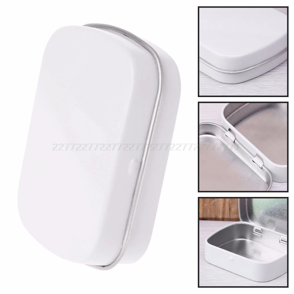 Storage Box Mini Jewelry Candy Coin Key Organizer Tin Flip White Gifts Packing JUL05
Storage Box Mini Jewelry Candy Coin Key Organizer Tin Flip White Gifts Packing JUL05