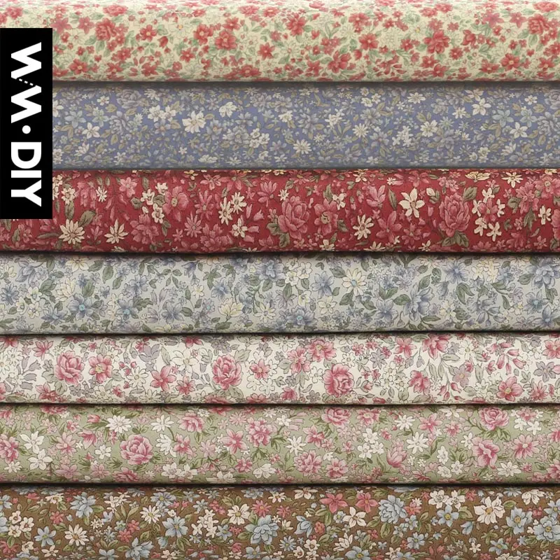 To the wild Zaomiao small floral cotton cloth fabric imported from Japan DIY50*55cm round hand quilting
To the wild Zaomiao small floral cotton cloth fabric imported from Japan DIY50*55cm round hand quilting