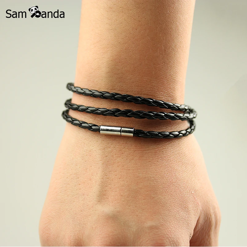 Drop Shipping 2018 New Men Jewelry Punk Leather Bracelet Magnet Buckle Hand Rope Bracelets & Bangles For Women Pulseras
Drop Shipping 2018 New Men Jewelry Punk Leather Bracelet Magnet Buckle Hand Rope Bracelets & Bangles For Women Pulseras