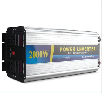 Free Shipping 4000w-Peak power Inverter 2000W pure sine wave inverter 48V DC TO 220V 50HZ AC Pure Sine Wave Power Inverter
Free Shipping 4000w-Peak power Inverter 2000W pure sine wave inverter 48V DC TO 220V 50HZ AC Pure Sine Wave Power Inverter