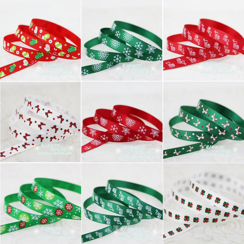 2meters/lot 3/8"(10mm) Top Quality Silk Satin Printed Christmas ribbon gift ribbons Wholesale Sewing Fabric Hand DIY 20colors
2meters/lot 3/8"(10mm) Top Quality Silk Satin Printed Christmas ribbon gift ribbons Wholesale Sewing Fabric Hand DIY 20colors