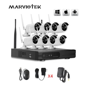4CH CCTV Camera System Wifi IR Outdoor Waterproof 1080P IP Camera wifi NVR Kit Wireless P2P Video Security Surveillance System
4CH CCTV Camera System Wifi IR Outdoor Waterproof 1080P IP Camera wifi NVR Kit Wireless P2P Video Security Surveillance System