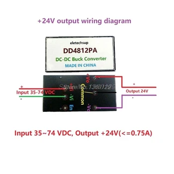 DD4812PA Dual Isolated DC-DC Buck Converter 35-74V To 12V DC Step-down Module Wholesale&DropShip
DD4812PA Dual Isolated DC-DC Buck Converter 35-74V To 12V DC Step-down Module Wholesale&DropShip
