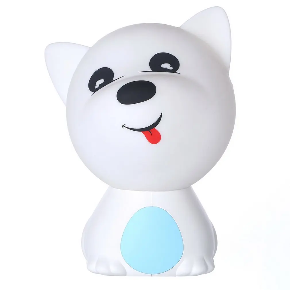 Silicone Pat Light Sensor Carton Children Colorful Night Patting Lamp Kid Bedside Mood Atmosphere Nursery | Освещение
