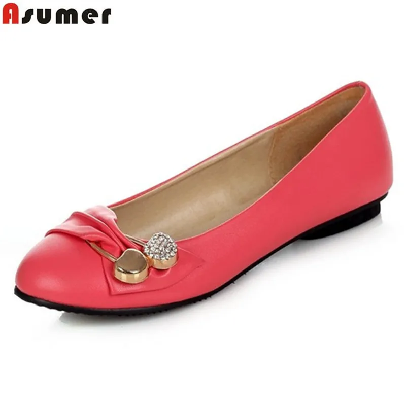 Asumer Spring Summer NEW fashion flats white black red pink green women's flat shoes woman ladies casual female ballet shoes
Asumer Spring Summer NEW fashion flats white black red pink green women's flat shoes woman ladies casual female ballet shoes