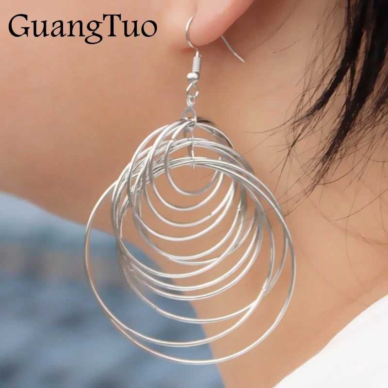 EK2041 European American Punk Big Circle Drop Earrings For Women Bohemian Party Sexy Club Fashion Jewelry Hyperbole Brincos
EK2041 European American Punk Big Circle Drop Earrings For Women Bohemian Party Sexy Club Fashion Jewelry Hyperbole Brincos