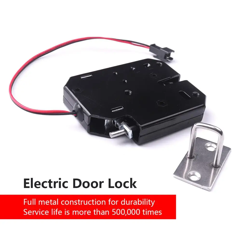 DC12V 2A Small Electric Lock Intelligent Access Control Electric Door Lock Cabinet Drawer Lock Mailbox Lock Emergency Unlock
DC12V 2A Small Electric Lock Intelligent Access Control Electric Door Lock Cabinet Drawer Lock Mailbox Lock Emergency Unlock