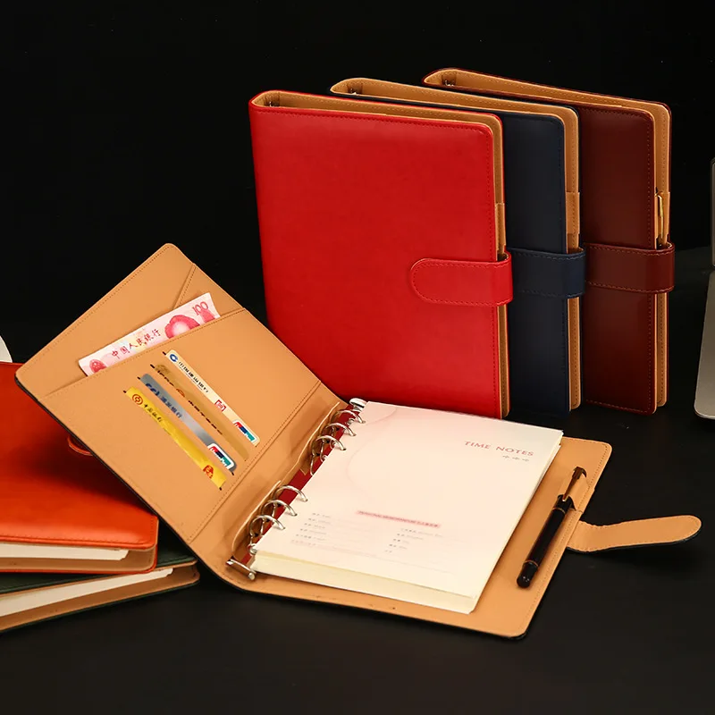 1PCS Retro Planner A5 Loose-leaf PU Leather Notebook Buckle Business Note Pad Office supplies Stationery Detachable book
1PCS Retro Planner A5 Loose-leaf PU Leather Notebook Buckle Business Note Pad Office supplies Stationery Detachable book