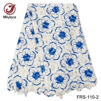 Hot selling guipure lace fabric beautiful flower printed design wholesale african guipure lace fabric for party FRS-110
Hot selling guipure lace fabric beautiful flower printed design wholesale african guipure lace fabric for party FRS-110