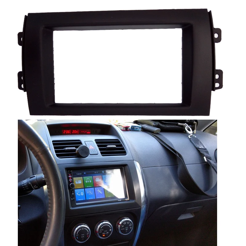 Car 2DIN Refitting Radio Stereo DVD Frame Fascia Dash Panel Installation Kits fit For SUZUKI SX4 (07~10) Stereo Player Panel
Car 2DIN Refitting Radio Stereo DVD Frame Fascia Dash Panel Installation Kits fit For SUZUKI SX4 (07~10) Stereo Player Panel