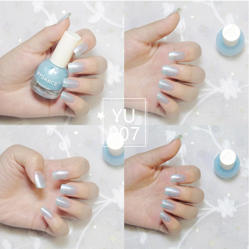 Night rain nail polish metal color nail polish girl cute quick drying waterproof durable nail high gloss nail polish#07-12 (1)