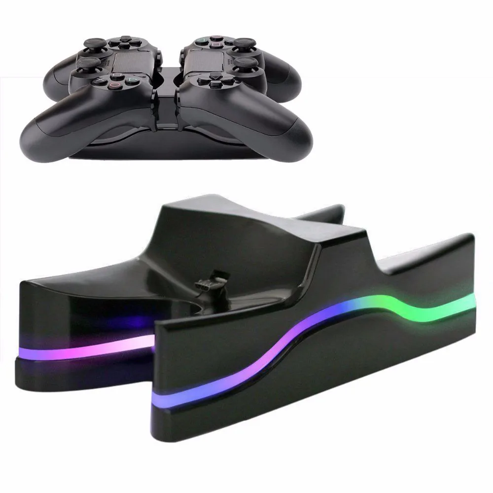 Game Charger LED Dual Port USB Game Handle Chargers Game Player Gamepad Charging Dock Station For PS4 Handle Dropshipping
Game Charger LED Dual Port USB Game Handle Chargers Game Player Gamepad Charging Dock Station For PS4 Handle Dropshipping