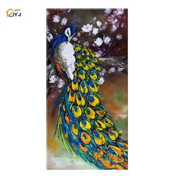 JYJ ART Textured Plate Knife Painted Modern Home Decoration Gift Peacock on the Magnolia Picture Oil Painting Wall Art P006
JYJ ART Textured Plate Knife Painted Modern Home Decoration Gift Peacock on the Magnolia Picture Oil Painting Wall Art P006