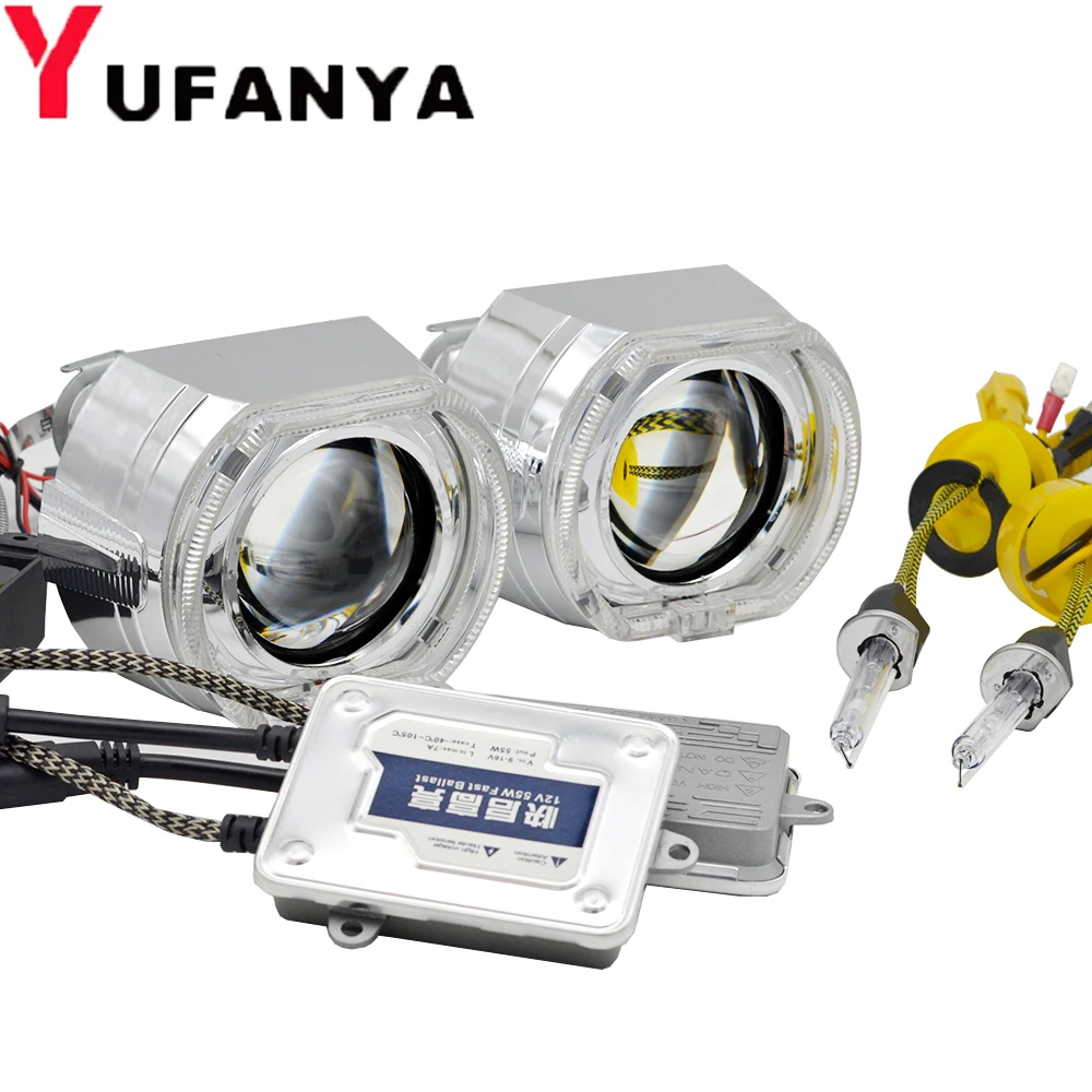2.5 inch mini bi xenon hid projector lens for bmw DRL white angel eyes shrouds h1 AC xenon kit H4 H7 retrofit car assembly kit
2.5 inch mini bi xenon hid projector lens for bmw DRL white angel eyes shrouds h1 AC xenon kit H4 H7 retrofit car assembly kit