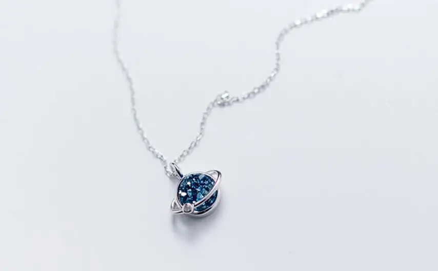 100% REAL. 925 Sterling Silver Fine Jewelry Blue Broken Stone cz aaa+ fixed Star/ Planet Geometric pendant Necklace GTLx1665
100% REAL. 925 Sterling Silver Fine Jewelry Blue Broken Stone cz aaa+ fixed Star/ Planet Geometric pendant Necklace GTLx1665
