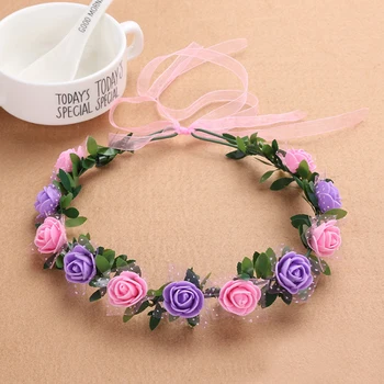 Bohemia Fashion Women Children girls Wedding Flower Bride Wreath Floral Garlands Bride Headband Hair Band Hair Accessories
Bohemia Fashion Women Children girls Wedding Flower Bride Wreath Floral Garlands Bride Headband Hair Band Hair Accessories