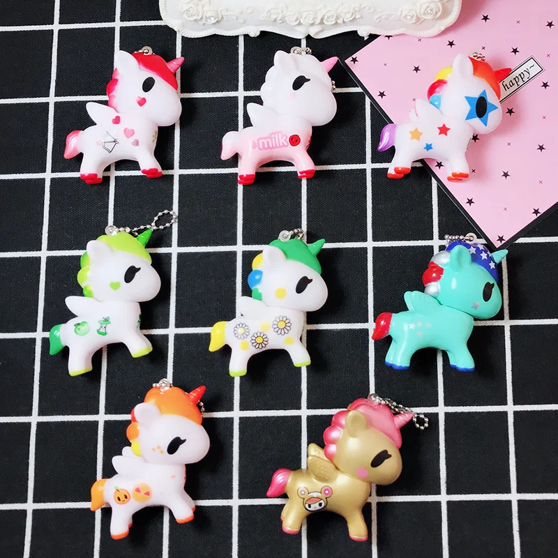 Mini Figurine Model Key Chain Tokidoki Cute Unicorn Keychain Animal Keyring Gifts for Women Girl Tokidoki Unicornio Figure
Mini Figurine Model Key Chain Tokidoki Cute Unicorn Keychain Animal Keyring Gifts for Women Girl Tokidoki Unicornio Figure