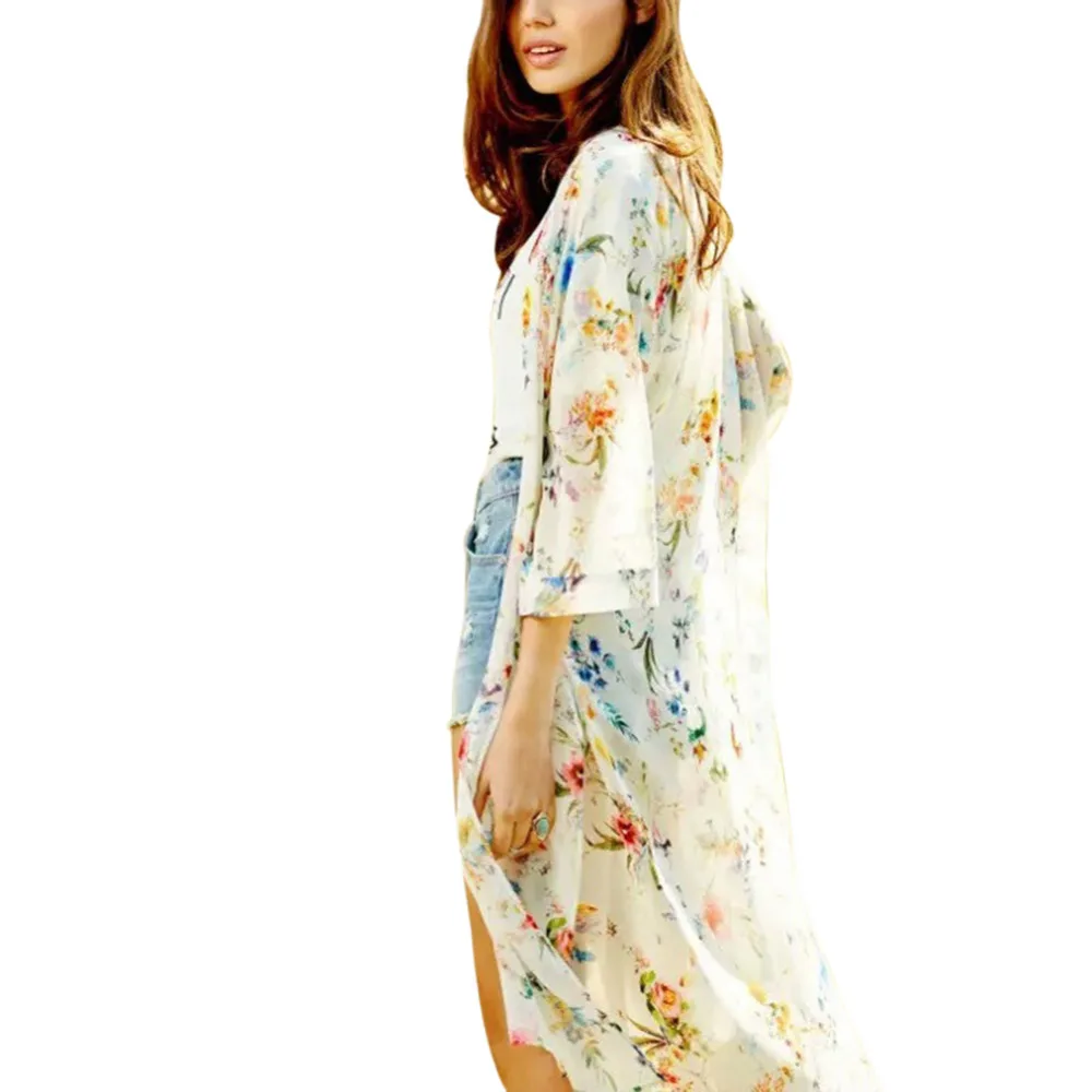2019 Autumn Women's Retro Casual Long Cardigan Coat Floral Print Kimono Blouse Chiffon Tops Vestido
2019 Autumn Women's Retro Casual Long Cardigan Coat Floral Print Kimono Blouse Chiffon Tops Vestido
