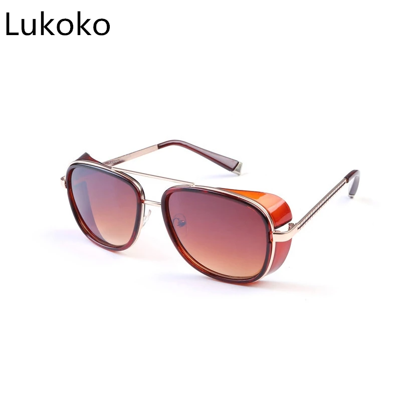 Tony Stark Iron Man Sunglasses Men Luxury Brand Eyewear Mirror Punk Sun Glasses Vintage Male Sunglasses Steampunk Oculos
Tony Stark Iron Man Sunglasses Men Luxury Brand Eyewear Mirror Punk Sun Glasses Vintage Male Sunglasses Steampunk Oculos