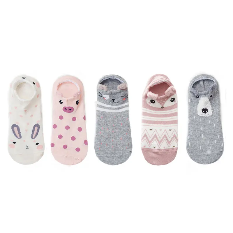 SP&CITY 5pairs Cute Animal Cotton Socks Female Kawaii Cat With Dog Summer Short Sock Slippers Women Casual Soft Funny Boat Socks
SP&CITY 5pairs Cute Animal Cotton Socks Female Kawaii Cat With Dog Summer Short Sock Slippers Women Casual Soft Funny Boat Socks