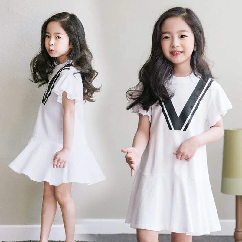 Brand Girls Dress Cotton Kids Ruffles Dress Preppy Children Summer Dress New 2019 Toddler Clothes Baby Princess Dress,#5006
Brand Girls Dress Cotton Kids Ruffles Dress Preppy Children Summer Dress New 2019 Toddler Clothes Baby Princess Dress,#5006
