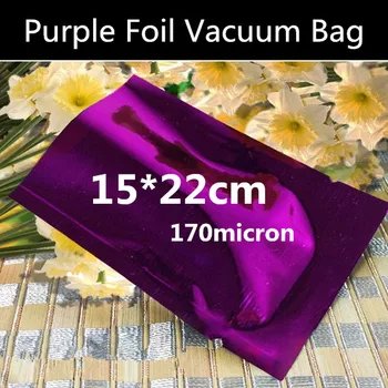 Wholesale 100pcs 15cmx22cm (5.9'' * 8.7'') 170micron 3 Sides Purple Aluminizing Foil Vacuum Bag Vacuum Foil Packaging Bag
Wholesale 100pcs 15cmx22cm (5.9'' * 8.7'') 170micron 3 Sides Purple Aluminizing Foil Vacuum Bag Vacuum Foil Packaging Bag