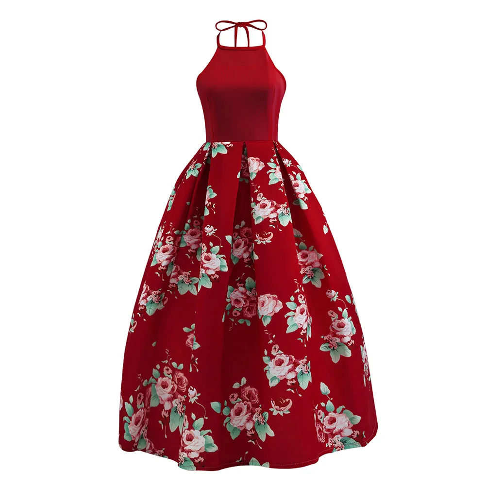 Newly Sexy Women Summer Maxi Dress Halter Backless Sleeveless Long Floral Print Party Club Dresses DOD886
Newly Sexy Women Summer Maxi Dress Halter Backless Sleeveless Long Floral Print Party Club Dresses DOD886