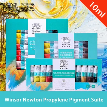 Windsor Newton painter special acrylic paint set hand-painted wall drawing textile 10mlx12/18/24 color art supplies
Windsor Newton painter special acrylic paint set hand-painted wall drawing textile 10mlx12/18/24 color art supplies