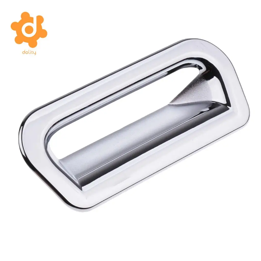 Chrome Rear Trunk Door Handle Cover Cup Bowl for Honda CRV 12-15