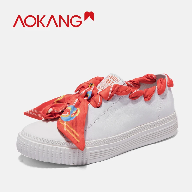 AOKANG 2019 Spring New Arrival shoes women's casual pumps Platform Shoes lace-up fashion Sweet riband heel Casual shoes woman
AOKANG 2019 Spring New Arrival shoes women's casual pumps Platform Shoes lace-up fashion Sweet riband heel Casual shoes woman