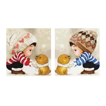 5D DIY diamond painting chirldren kids girl boy and dog full drill round diamond embroidery cross stitch mosaic picture
5D DIY diamond painting chirldren kids girl boy and dog full drill round diamond embroidery cross stitch mosaic picture