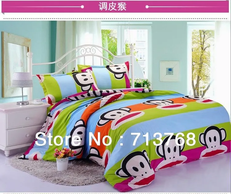 Free shipping Warm Top quality Children 4PC Home Textile Cartoon Bedding Set Covers/Bedding Sheet/Pillow Case
Free shipping Warm Top quality Children 4PC Home Textile Cartoon Bedding Set Covers/Bedding Sheet/Pillow Case