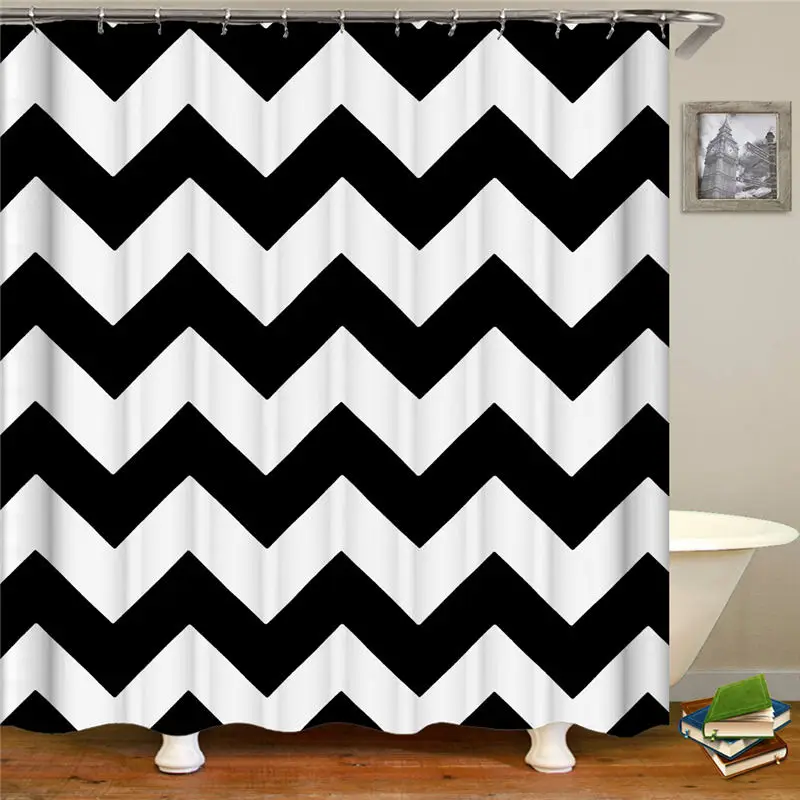 Kiwiberry Colorful Geometric Print bathroom Shower Curtain Fabric Liner with 12 Hooks 72Wx80H inch Waterproof and Mildewproof
Kiwiberry Colorful Geometric Print bathroom Shower Curtain Fabric Liner with 12 Hooks 72Wx80H inch Waterproof and Mildewproof