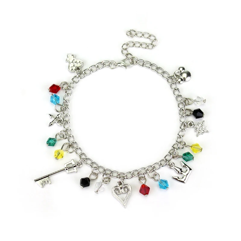 dongsheng Kingdom Hearts Charm Bracelet Keyblade Crown Heart Perimeter Fashion Bracelet Figure Cosplay Bangle Gift -25
dongsheng Kingdom Hearts Charm Bracelet Keyblade Crown Heart Perimeter Fashion Bracelet Figure Cosplay Bangle Gift -25