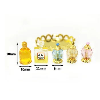 5Pcs 1/12 Dollhouse Miniature Accessories Mini Perfume with Plate Simulation Furniture Model Toys for Doll House Decoration 
5Pcs 1/12 Dollhouse Miniature Accessories Mini Perfume with Plate Simulation Furniture Model Toys for Doll House Decoration