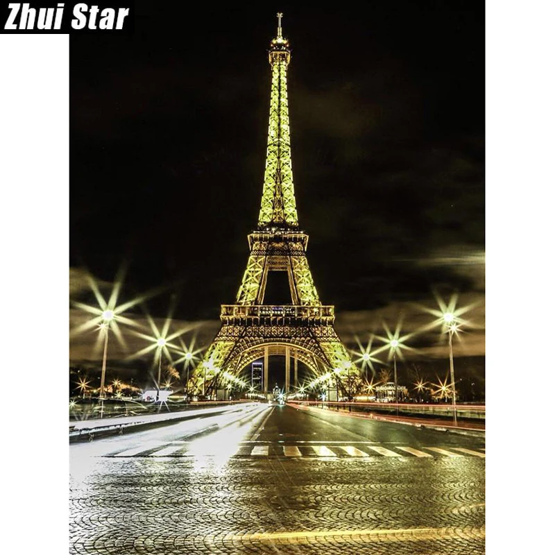 Zhui Star Full Square Drill 5D DIY Diamond Painting "Tower" 3D Embroidery set Cross Stitch Mosaic Decor gift VIP
Zhui Star Full Square Drill 5D DIY Diamond Painting "Tower" 3D Embroidery set Cross Stitch Mosaic Decor gift VIP