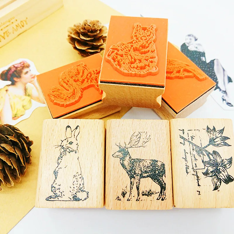 1pc Cute Animal Stamp Wooden Rubber Stamps for Scrapbooking Diary Stationery DIY Craft Wood Standard Stamp Kids School Supplies
1pc Cute Animal Stamp Wooden Rubber Stamps for Scrapbooking Diary Stationery DIY Craft Wood Standard Stamp Kids School Supplies
