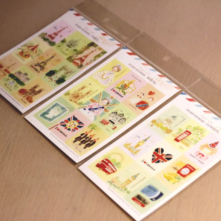 L'APRES-MIDI vintage stamp sticker,paris eiffel tower/London/British Queen cute stamp sticker
L'APRES-MIDI vintage stamp sticker,paris eiffel tower/London/British Queen cute stamp sticker