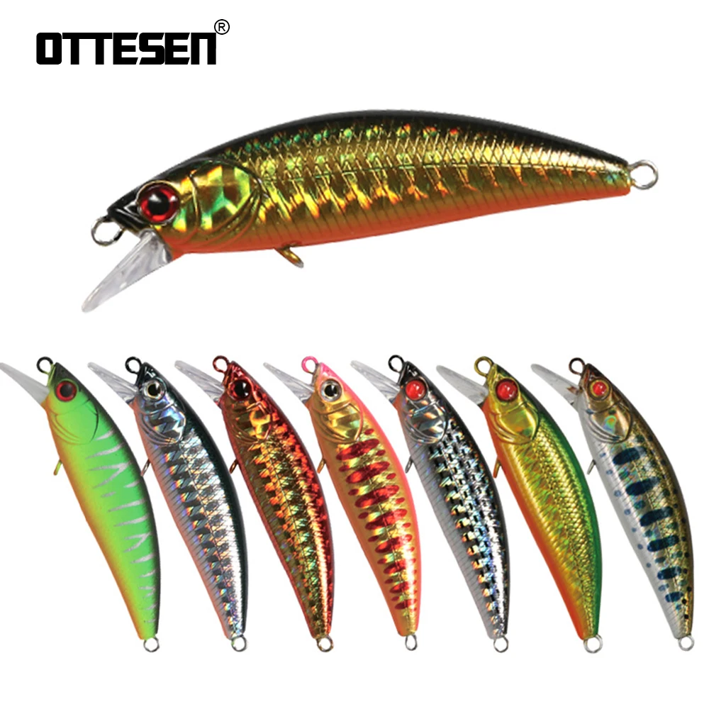 OTTESEN Fishing Lure Floating Small Minnow Isca Artificial Plastic Hard Bait Japan Mini Lure M359
OTTESEN Fishing Lure Floating Small Minnow Isca Artificial Plastic Hard Bait Japan Mini Lure M359