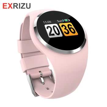 EXRIZU Fashion Smart Watch HR Blood Pressure Monitor Women Lady Girl Physiological Reminder Smartwatch for Android iOS
EXRIZU Fashion Smart Watch HR Blood Pressure Monitor Women Lady Girl Physiological Reminder Smartwatch for Android iOS