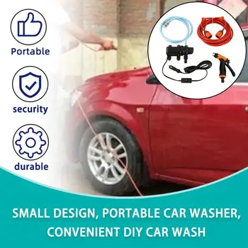 Portable High Pressure Car Cleaning Kit 70W 130PSI 12V Durable Complete DIY Auto Washing Tools Set Water Saving
Portable High Pressure Car Cleaning Kit 70W 130PSI 12V Durable Complete DIY Auto Washing Tools Set Water Saving